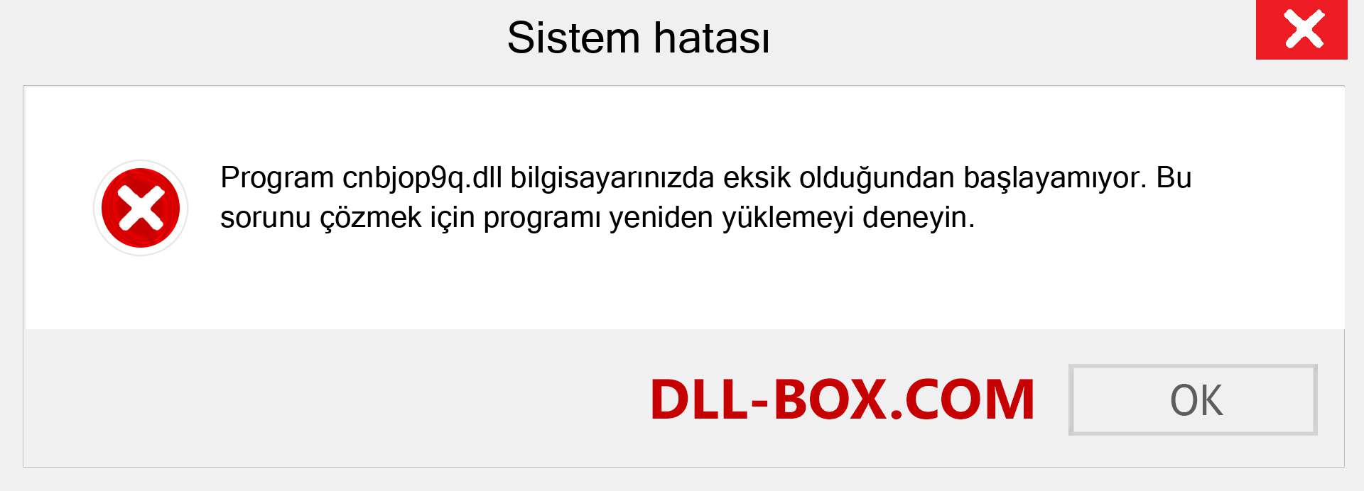 cnbjop9q.dll dosyası eksik mi? Windows 7, 8, 10 için İndirin - Windows'ta cnbjop9q dll Eksik Hatasını Düzeltin, fotoğraflar, resimler